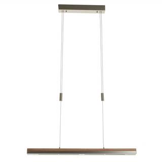 Quitani LED-pendel Elna, længde 78 cm, nikkel