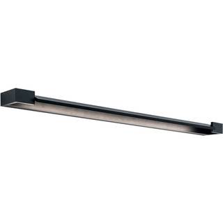 LED-spejlbelysning Marilyn i sort, bredde 90 cm