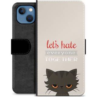 iPhone 13 Premium Flip Cover med Pung - Vred Kat