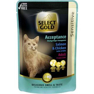Adult Sensitive Acceptance pouch laks & kylling 85 g