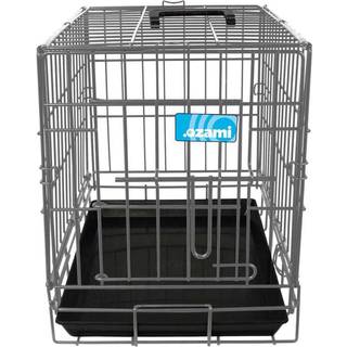 HUNDE TRANSPORTBUR GRÅ/TAUPE 93x57.5x65CM