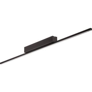 Quitani LED-loftslampe Tolu, sort, 118 cm