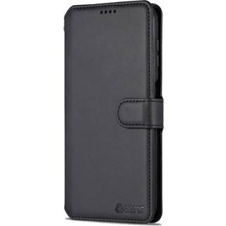 Samsung Galaxy A04s / A13 (5G) AZNS Læder Cover m. Pung - Sort