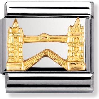 Nomination Tower Bridge Charm - Stainless Steel - Gold