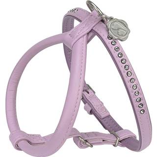 Kunstlædersele Deluxe XS rosa