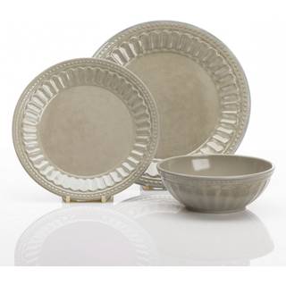 Servicesæt - Enten Vintage beige eller Shades of blue - 12 stk