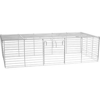 ANIONE Top gitter til gnaverbur 120,8 x 56,3 x 26,3 cm grå