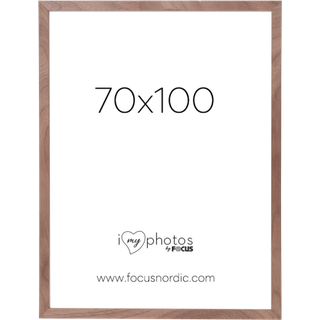 Focus Soul Walnut veneer 70x100 - Ramme