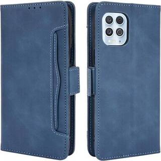 Motorola G100 - Læder cover/ pung - Aftagelig udvendig kortholder - Blå