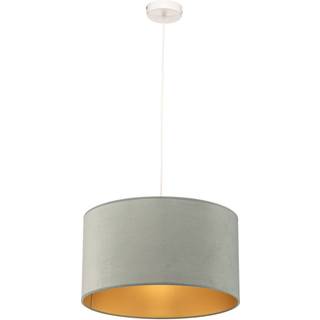 Pendellampe Golden Roller Ø 40 cm mintgrøn/guld