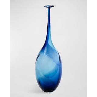 Fidji optisk havvase H 65 cm - Kosta Boda