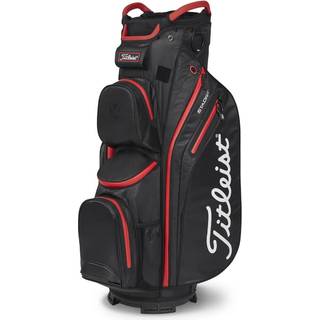 Titleist Cart 14 StaDry Bag Black/Black/Red