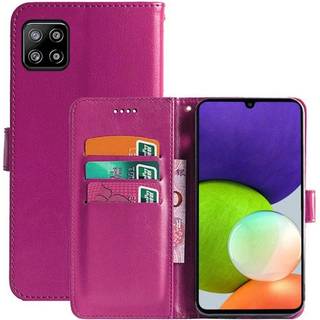 Wallet Cover 3-kort Samsung Galaxy A22 5G  - lyserød