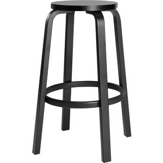 artek 64 Barstol H75 cm Sort