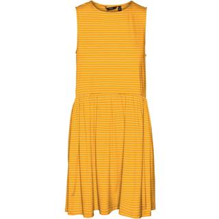 VERO MODA dame kjole VMMADI - Radiant Yellow Snow White - S