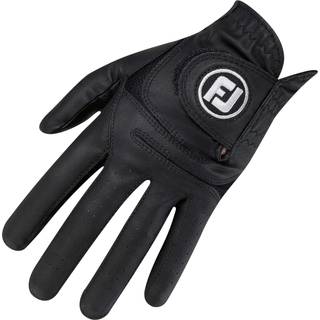 Footjoy Mænds Weathersof Prior Generation Golf Handske Sort X-Large båret på venstre hånd