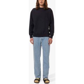 Nudie Jeans Hasse Crew Neck Sweatshirt Navy