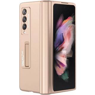 GKK Magnetic Fold Samsung Galaxy Z Fold3 5G Hybrid Cover - Guld