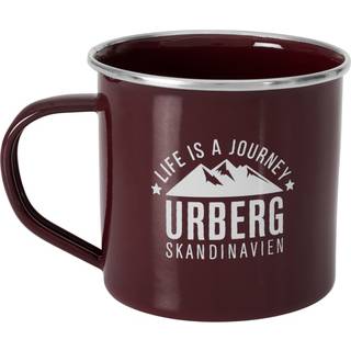 Urberg Emaljmugg 340 ml Oxblood Red, OneSize