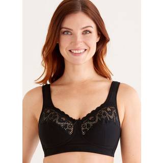 Swegmark True Beauty Fairtrade Soft Bra - Black - B 85