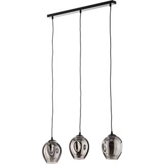 Glas hængelampe Starla EMIBIG LIGHTING, dæmpbar, Sort, Stue/spisestue, Glas, Moderne