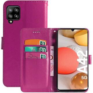 Wallet Cover 3-kort Samsung Galaxy A42  - lyserød