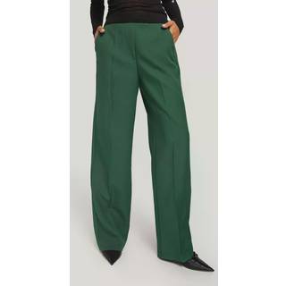 Pieces - Grøn - Pcneva Hw Wide Pants Noos - XS/30