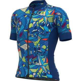 Alé Pragma Over S/S Jersey Cykeljersey Herrer størrelse XXL farve blå