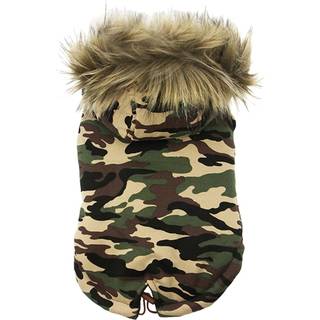 Camouflage Hundejakke - Størrelse 40