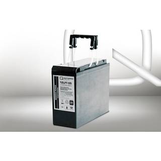 Q-Batteries 12LFT-55 12V 55Ah AGM front-terminal 10-års AGM batteri