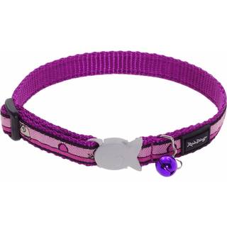 R?d dingo CC-DC-PU-SM Designer Cat Collar Daisy Chain Purple
