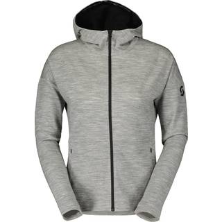 SCOTT Commuter Merino Hoody til Kvinder, Grå - Størrelse Small