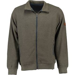 Full zip casual striktrøje