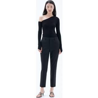 Filippa K Trousers Emma Cropped Wool Svart 42 - Black - 42