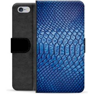 iPhone 6 / 6S Premium Flip Cover med Pung - Læder