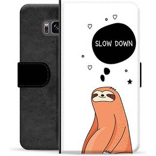 Samsung Galaxy S8+ Premium Flip Cover med Pung - Slow Down