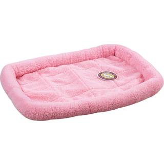 Slumber Pet Sherpa Crate Pet Bed med st?dd?mpning i bumper-stil for komfort i kassen