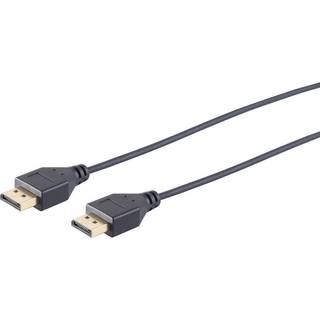 DisplayPort 1.2 kabel - Slim Line - 4K - 60Hz - 3 m