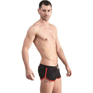 Urban Ibiza Shorts Black Red Small