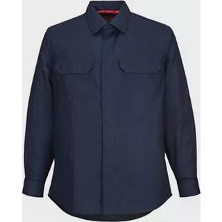 Bizflame Plus skjorte - Marine (Størrelse: XXL)