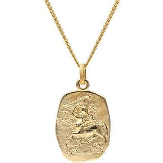 trendor 15404-12 Schütze Sternzeichen Gold 333 mit vergoldeter Silberkette