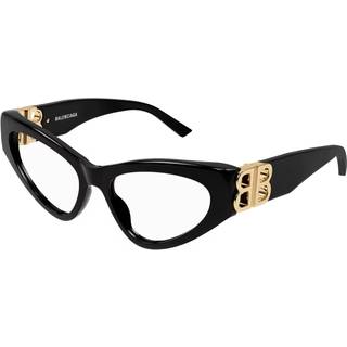 Balenciaga Kvinde BB0313O 001 Optiske stel Acetat Sort Cat Eye
