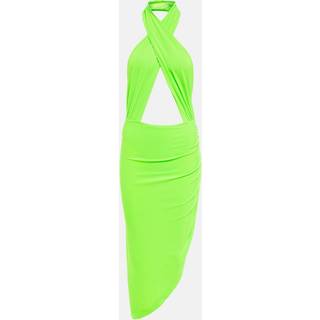Norma Kamali Cutout halterneck midi dress - green - M