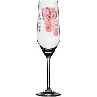 Moonlight Queen Champagneglas 30cl, Lyserød - Carolina Gynning