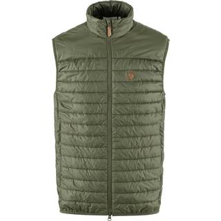 Fjällräven Abisko Padded Vest Syntetiske veste Herrer størrelse S farve olivengrøn