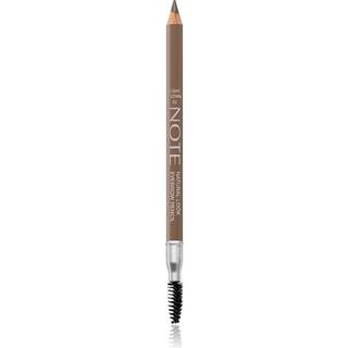 Note Cosmetique Natural Look Øjenbrynsblyant med børste 02 Light Brown 1,08 g - 1,08 g