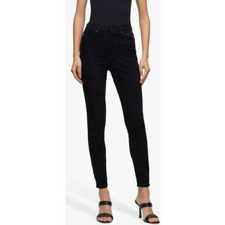Slim fit jeans i stay black-denim med kraftig stræk