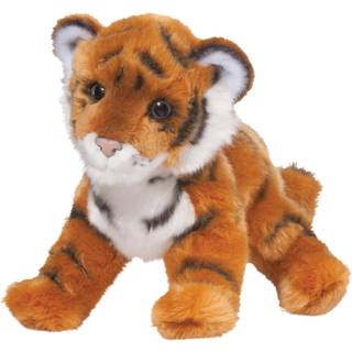 Douglas Pancake Bengal Tiger Cub Plush: krambar, blød bamse med rustorange pels og babyblå øjne