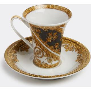 Rosenthal Tea And Coffee - 'Baroque' espresso cup and saucer in Multicolor Porcelain