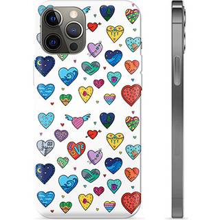 iPhone 12 Pro Max TPU Cover - Hjerter